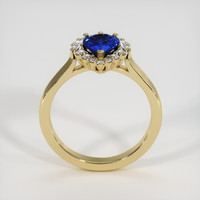 1.28 Ct. Sapphire Ring, 18K Yellow Gold 3