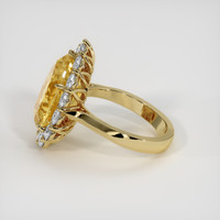 5.15 Ct. Gemstone Ring, 18K Yellow Gold 4