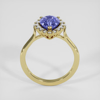 2.78 Ct. Color Change Sapphire Ring, 18K Yellow Gold 3