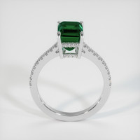 2.60 Ct. Emerald Ring, Platinum 950 3