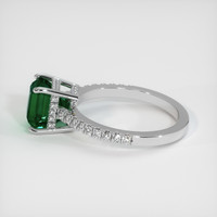 2.60 Ct. Emerald Ring, Platinum 950 4