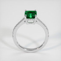 2.90 Ct. Emerald Ring, Platinum 950 3