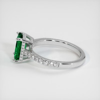 2.90 Ct. Emerald Ring, Platinum 950 4