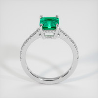 1.89 Ct. Emerald Ring, Platinum 950 3