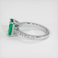 1.89 Ct. Emerald Ring, Platinum 950 4