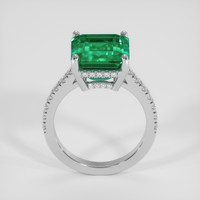 5.96 Ct. Emerald Ring, Platinum 950 3