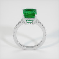 2.94 Ct. Emerald Ring, Platinum 950 3