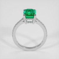 2.61 Ct. Emerald Ring, Platinum 950 3