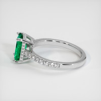 2.63 Ct. Emerald Ring, Platinum 950 4