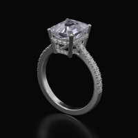 3.18 Ct. Gemstone Ring, Platinum 950 2