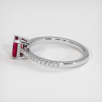 0.52 Ct. Ruby Ring, Platinum 950 4