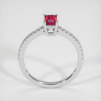 0.51 Ct. Ruby Ring, Platinum 950 3