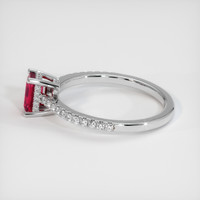 0.51 Ct. Ruby Ring, Platinum 950 4