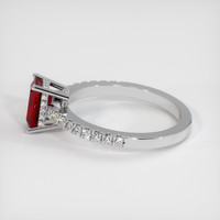 1.45 Ct. Ruby Ring, Platinum 950 4