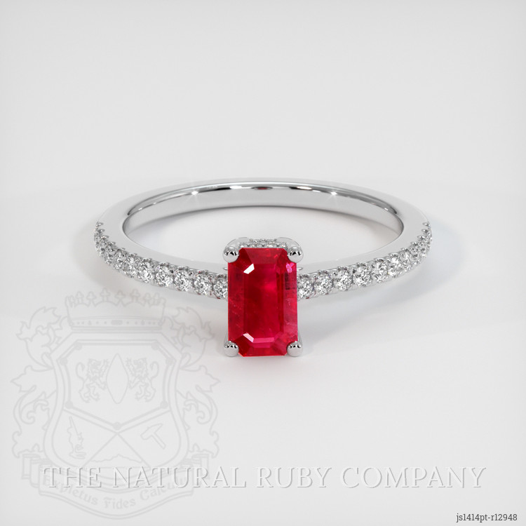 Cheap Ruby Rings Ruby Ring 0.63 Ct. Platinum 950 | The Natural Ruby Company