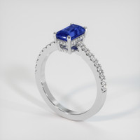 1.40 Ct. Sapphire Ring, Platinum 950 2