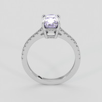 2.07 Ct. Purple Sapphire Ring, Platinum 950 3