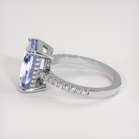 5.01 Ct. Blue Sapphire Ring, Platinum 950 4