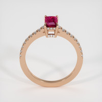 1.02 Ct. Ruby Ring, 14K Rose Gold 3