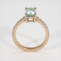 1.75 Ct. Sapphire Ring, 14K Rose Gold 3
