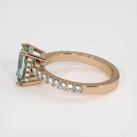 1.75 Ct. Sapphire Ring, 18K Rose Gold 4