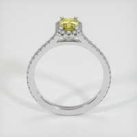 0.63 Ct. Yellow Sapphire Ring, 10K White Gold 3