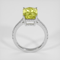 4.00 Ct. Gemstone Ring, 14K White Gold 3