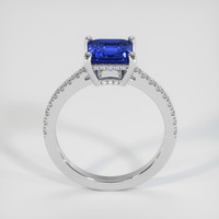 2.05 Ct. Blue Sapphire Ring, 14K White Gold 3