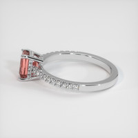 1.69 Ct. Sapphire Ring, 14K White Gold 4