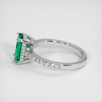 1.89 Ct. Emerald Ring, 18K White Gold 4