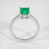 1.33 Ct. Emerald Ring, 18K White Gold 3