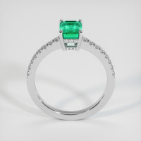 1.89 Ct. Emerald Ring, 18K White Gold 3