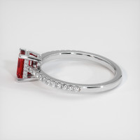 Ruby Ring 0.75 Ct., 18K White Gold Preview
