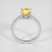 2.02 Ct. Sapphire Ring, 18K White Gold 3