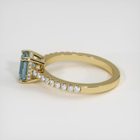 1.16 Ct. Gemstone Ring, 14K Yellow Gold 4