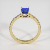 1.11 Ct. Blue Sapphire Ring, 14K Yellow Gold 3