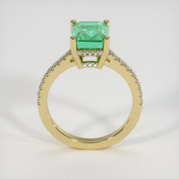 2.35 Ct. Emerald Ring, 18K Yellow Gold 3