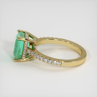 2.35 Ct. Emerald Ring, 18K Yellow Gold 4