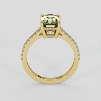 1.79 Ct. Bi Color Sapphire Ring, 18K Yellow Gold 3