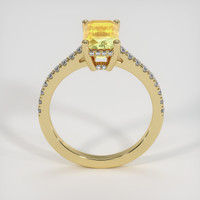 2.63 Ct. Bi Color Sapphire Ring, 18K Yellow Gold 3