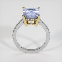 7.02 Ct. Sapphire Ring, 14K Yellow & White 3
