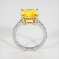 5.03 Ct. Sapphire Ring, 14K Yellow & White 3