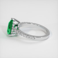 1.91 Ct. Emerald Ring, Platinum 950 4