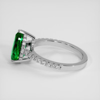 2.57 Ct. Emerald Ring, Platinum 950 4