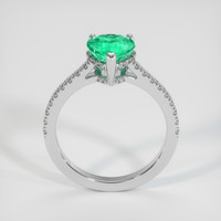 1.19 Ct. Emerald Ring, Platinum 950 3