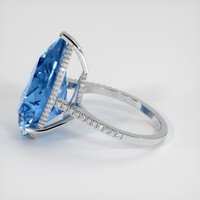 29.23 Ct. Gemstone Ring, Platinum 950 4