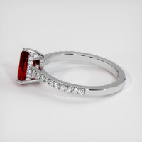 1.55 Ct. Ruby Ring, Platinum 950 4