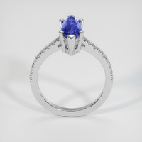 2.12 Ct. Blue Sapphire Ring, Platinum 950 3