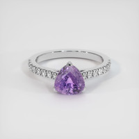 1.64 Ct. Sapphire Ring, Platinum 950 1