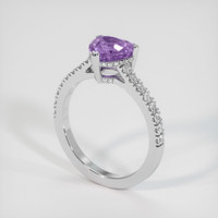 1.64 Ct. Sapphire Ring, Platinum 950 2